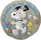 Spoontiques - Peanuts Welcome Stepping Stone - Decorative Garden Stone for Yard, Patio, Garden or Walkway - Outdoor or Indoor Home Decor (13443)