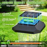 16Pack Solar Pathway Lights Outdoor, LED Solar Lights Outdoor Waterproof, Garden Light Solar Powered, Stake Landscape Lighting for Outside Yard Driveway Walkway Sidewalk Path Lawn Patio Garden Decor