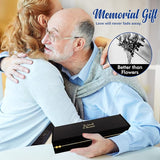 Sympathy Gift Wind Chimes for Outside - Memorial Gifts for Loss of Dad Father Papa, Bereavement Gifts in Memory of a Loved One, Windchimes Outdoors Grief Condolence Remembrance Deep Tone Unique
