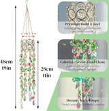 H&D HYALINE & DORA Crystal Suncatchers for Window Hanging Gold-Plated Sun Catcher for Indoor Outdoor and Party Decor Light Catcher with Gift Box (19inch, Green)