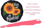Spoontiques - Garden Décor - Welcome to Our Step Stepping Stone - Decorative Stone for Garden