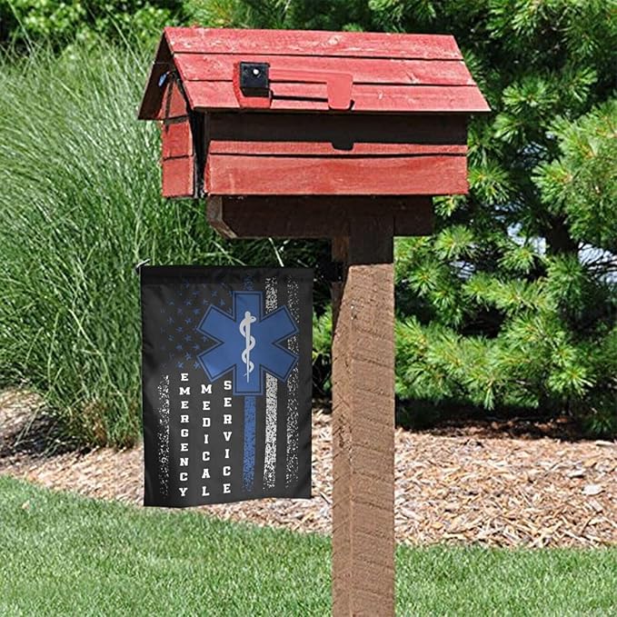 EMS Flag Garden Flag Double Sided Vertical 12×18 Inch Banners Double Sided For Lawn Patio Yard Garden Home Outdoor Decor