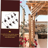 ORFOFE Metal Rain Chain for Gutters Unique Decorative Rain Chain Design for Home and Garden Finish Elegant Outdoor Water Drainage