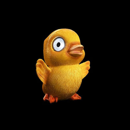 Solar Garden Baby Duckling Decoration (Set of 2) | Outdoor Yard Decor - Lawn Ornaments | Solar Decorative Lights for Patio, Balcony, Deck | Weather Resistant - LED | Housewarming Gift (Set of 2)