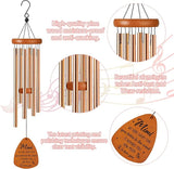 Mimi Wind Chimes for Outside, Gifts for Mimi Grandma Windchimes Outdoors for Patio Porch Garden Yard Hanging, Mothers Day Birthday Gifts for Mimi from Grandkids