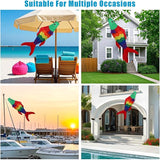 NOVWANG Rainbow Fish Windsock, 40Inch Rainbow Carp Windsock Wind Streamer Wind Sock Outdoor Hanging Decoration for Yard Garden Patio Boat Home Decoration