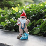 Swimming Dwarf，Gnome Garden Decorations Resin Statue Outdoor Statue Lawn Yard Balcony Porch Home Decorations Garden Decor