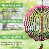 Metal Cat Wind Spinner,Metal Wind Spinners for Outdoor,3D Double Sided Hanging Decor for Indoor,Outdoor,Unique Gifts for Women