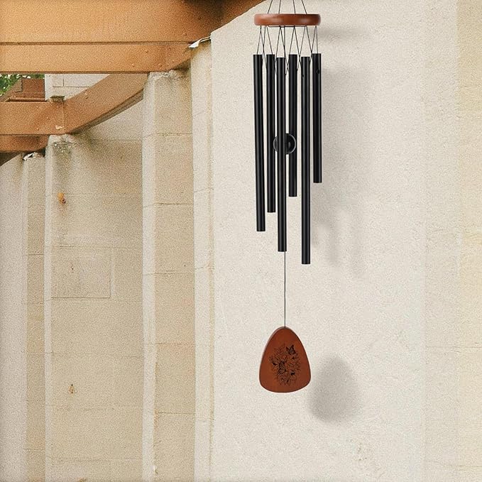 PRSTENLY Gifts for Mom from Daughter Son- Moms Wind Chimes Gifts from Kids for Birthday Valentines Day Mothers Day Christmas Best Mom Ever Gift