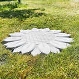 AUTUMN Sunflower Durable Stepping Stone Mold, Concrete Cement Mold, Stepping Stones for Garden Walkway, DIY Walkway Stepping Stones, Flower Statue for Garden, Flower Garden Decor Mold