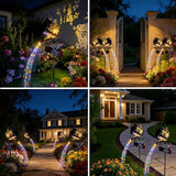 Solar Watering Can Lights, Solar Garden Lights Flower Bed Decor, IP65 Waterproof Outdoor Garden Decor, Garden Gifts for Women Mom Grandma
