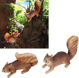 Jeanoko Animal Figurines, Resin Garden Statue, Exquisite Simulated Shape, Outdoor Decoration for Terrace, Backyards, Lawns, Patios