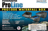 Danner Manufacturing, Inc., ProLine Pro1000 Pond Waterfall Box, 02477