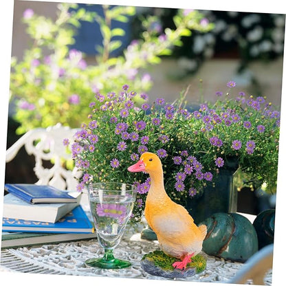Garden Statue Adorable Ornament for Patio Lawn and Garden Decoration Cute Design for Decor Easy to Carry and Store