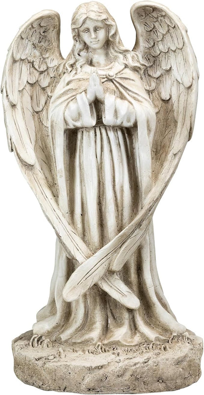 Northlight Praying Angel Outdoor Garden Statue - 17"