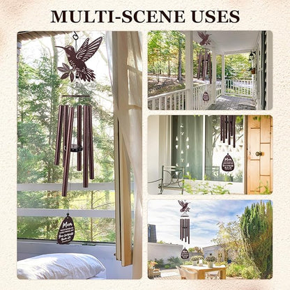 Aurahouse Mothers Day Birthday Gifts for Mom, 37'' Mom Wind Chimes, Christian Gifts for Moms, Mother Birthday Gift from Daughter Son, Religious Christmas Valentines Day Presents for Moms