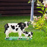 Decorative Garden Stakes with Cow Design,Ideal for Cow Lovers for Yard Art, Outside, Patio, Outdoor Decor, Garden Decorations, Lawn Ornaments