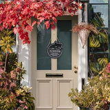 Handook No Soliciting Sign for House Funny Metal No Soliciting Yard Sign (Hang-2)
