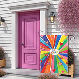 Be Kind Garden Flag Colorful Positive Message Outdoor Yard Flags Rainbow Heart Art House Banner for Teachers Schools Classrooms Front Porch Patio Community Welcome Kindness Decor 12x18 Inch