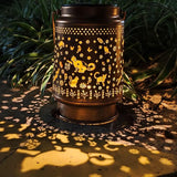 cat Solar Light Outdoor Waterproof Hanging Ornament, Solar Decoration LED Lantern Outdoor Garden Decoration, Suitable for Patio, Patio, Lawn, Tabletop, Path, Landscaping, Cat Lover(cat)