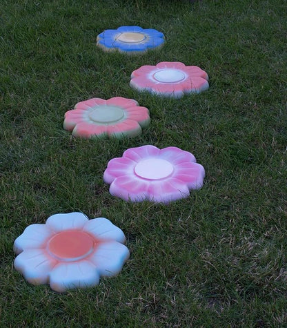 SvitMolds Concrete Mold DIY Flower Stepping Stone Mold Concrete Cement Mould ABS for Garden Path S14