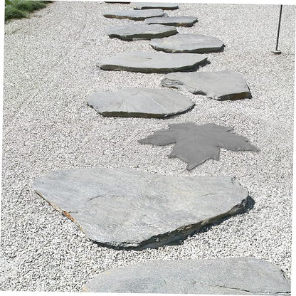 Garden Decoration Maple Stepping Stone Iron Outdoor Walkway Paver for Garden Pathway for Landscaping and Decor