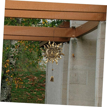 Happyyami 1pc Wind Chime Decorative Bell for Outdoor Spaces Rustic Blessing Wind Chime for Gardens and Patios Easy to Install Hanging Ornament for Home Decor