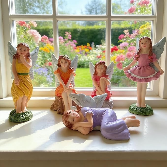 Fairy Figurines, Fairy Garden,Fairy Garden Accessories,Fairies Figurines,Fairy Garden Figurines,Fairies for Fairy Garden,Garden Fairies,mini Fairy Figurines,Fairy Garden Fairies
