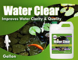 Pondworx Water Clear - Concentrated Formulation Improves Water Clarity and Quality, Helps Clear Cloudy Water, Safe for Fish, Pets, and Plant - 1 Gallon