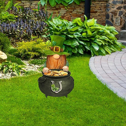 Briarwood Lane Irish Gnome Metal Art