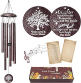 Memorial Gifts for Loss of Daughter, 25''Memorial Wind Chimes of Sympathy Gifts for Loss of Daughter,Bereavement, Condolence, Remembrance Gifts,Windchimes in Memory
