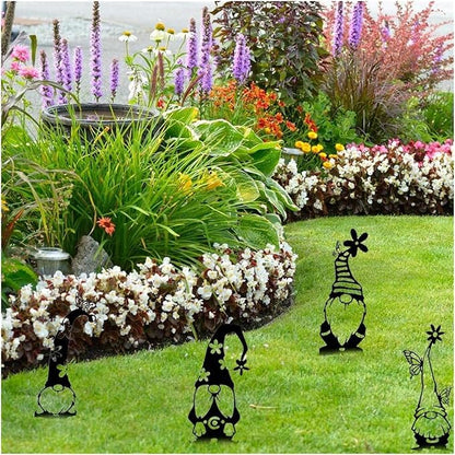 Garden Decor Garden Statue Metal Hollow Statues Accessories Outdoor