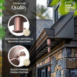 Rain Chains Direct - Rain Chain Gutter Adapter/Installer in Pure Copper