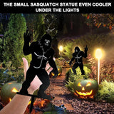 Funny Sasquatch Garden Stake Gifts - Cool Metal Sasquatch Lover Present for Birthday Fathers Day Christmas Valentines for Men Women, Novelty Yard Statue Outdoor Prank & Conversation Starter, 1 Pack