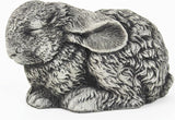 Sleeping Bunny Concrete Garden Statue Cement Animal Figure Cast Stone Bunny Figurine Garden Sculpture Art Decorative Easter Rabbits