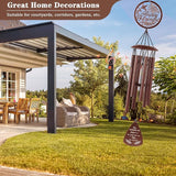 Retirement Gift for Woman, Happy Retirement Gifts for Women Men Teacher Coworkers Colleague Friends, 37" Hummingbird Retirement Wind Chimes Decoration