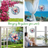 Purple Butterfly Wind Spinner 3D Butterfly Spinners Exquisite Outdoor Garden Decoration 3D Stainless Steel Butterfly Spinner with Unique Visual Effect Perfec Sculptures Gift 10 Inch