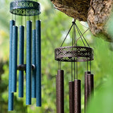 Vanquer Wind Chimes for Outside Deep Tone - 38'' Wind Chimes Outdoor Clearance, Deep Tone, Soothing, Windchimes Outdoors, Memorial, Sympathy, Garden Patio Yard, Home Décor (38" Bronze)