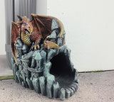 coolboy Dragon Gutter Diverter Rain,Deco Gutter Extension Downspout, Eco-Friendly Resin Statue Gutter Extender Diverter,Splash Block, Perfect Rain Gutter Downspout Extension for 3"x4" Downspouts