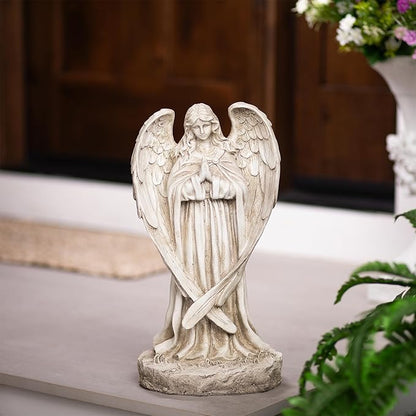 Northlight Praying Angel Outdoor Garden Statue - 17"