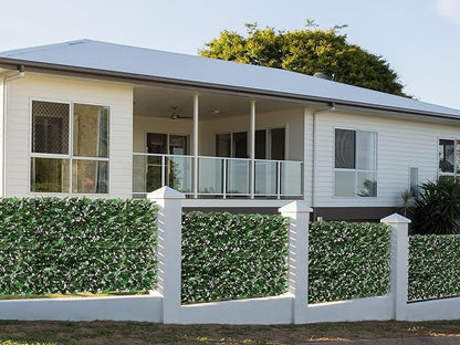 DOEWORKS Expandable Fence Privacy Screen for Balcony Patio Outdoor, 1PC Faux Ivy Fencing Panel for Backdrop Garden Backyard Home Decorations
