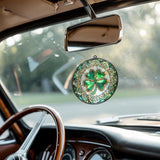 Shamrock Acrylic Suncatcher, Boho Suncatchers for Window Hanging Ornament, Stained Glass Effect Indoor Outdoor Garden Decor for St. Patrick's Day, Gifts for Mother's Day, Mom, Grandma, Wife, Women