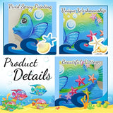 FaloStwer Metal Fish Art Wall Decor, 3D Lifelike Coastal Ocean Sea Hanging Decorations Garden Pool Decor, Set of 4 Colorful Outdoor or Indoor Wall Sculptures(Fish)