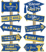 Camping Party Sign Camping Party Themed Directional Signs Camper Welcome Yard Outdoor Wall Sign Supplies Photo Props Backdrop Decoration Decor(Vivid)