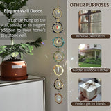 Healing Crystal Energy Wind Chime, 7 Chakra Sun Catcher, Meditation Home Decoration, Gem Wall Decoration, Birthday Gift, Healing Crystal Energy Sunlight Catcher