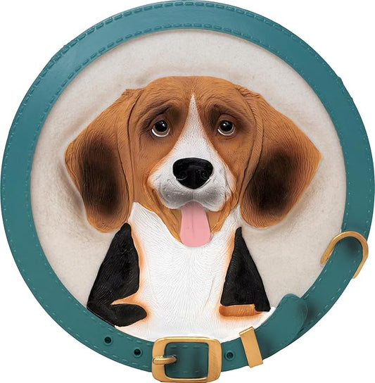 Spoontiques - Garden Décor - Beagle Stepping Stone - Decorative Stone for Garden