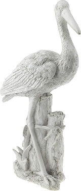 Bird Resin Garden Statue | Outdoor Indoor Figurine Gift Decoration for Home Décor, Patio, Yard, and Garden