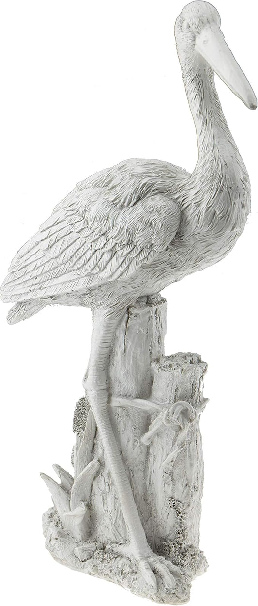 Bird Resin Garden Statue | Outdoor Indoor Figurine Gift Decoration for Home Décor, Patio, Yard, and Garden