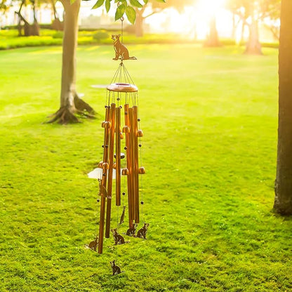 Extra Large 55 inch German Shepherd Dog Wind Chimes for Outside,Dog Gifts for Women Men/Memorial Gifts/Birthday Gift Metal windchimes Outdoors/Indoors,Garden Decor,Patio,Home,Porch,Yard Decorations