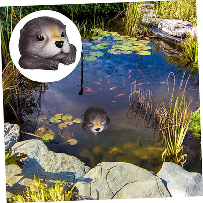 BESPORTBLE Floating Resin Art Decorative Sculpture for Garden Statue for Outdoor Spaces Effortless Installation and Weather Resistant Design for Enhancing Natural Beauty